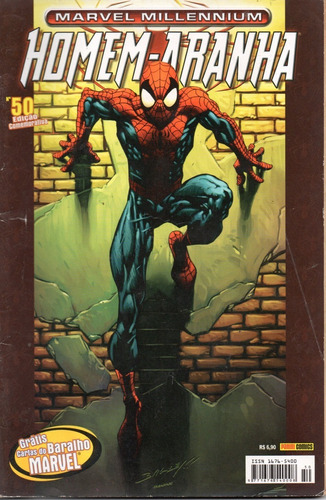 Marvel Millennium Homem-aranha 50 - Bonellihq Cx27 J21
