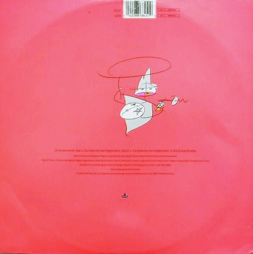 Vinilo Jimmy Somerville - Mighty Real (Usado)
