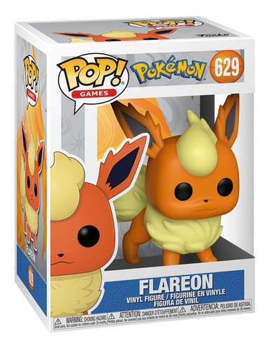 Funko Pop ! Games : Pokemon - Flareon #629