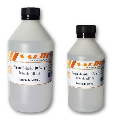 Formol Formalina 10% Estabilizado Ph 7 X1000 Ml - Salttech