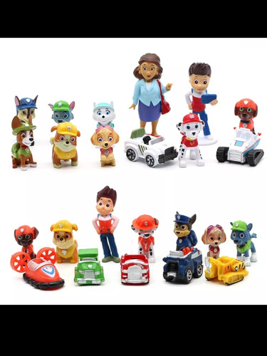 Imagen 1 de 1 de Pow Patrol 24 Figuras De Acción Juguetes Niños