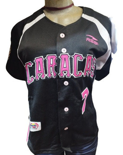 Imagen 4 de 9 de Camisas De Béisbol Profesional Venezolano Para Damas.