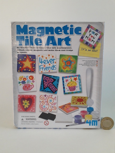 Kit Magnetic Tile Art 4m #4563 Juego Didáctico