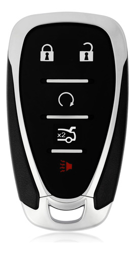 Keylessbest Reemplazo 433mhz 5 Botones Para Chevrolet Camaro