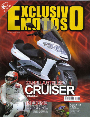 Revista Exclusivo Motos Agosto 2011 Edicion 89 Nueva