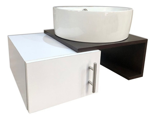Mueble Gabinete Para Baño Con Área De Guardado,modelo Novara