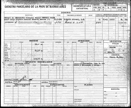Imagen 6 de 8 de Informe De Dominio Inmueble-titularidad. Pcia Bs As Y Caba
