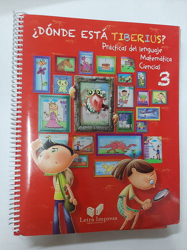 ¿dónde Está Tiberius? 3 Letra Impresa Nuevo