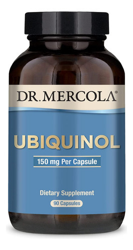 Dr. Mercola Ubiquinol 150mg Per Capsule  90 Capsules Sabor Neutro