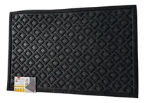 Comprar 2 Tapetes De Entrada De Tráfico Pesado Safeguard 61 X 91 Cm Ancho 61 Cm Color Negro Diseño De La Tela Geométrico