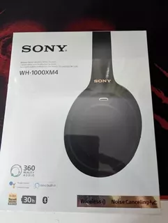 Sony Wh-1000xm4 Color Black Sellados