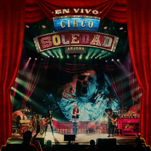 Ricardo Arjona - CIRCO SOLEDAD EN VIVO- cd+dvd 2019 - incluye pistas adicionales