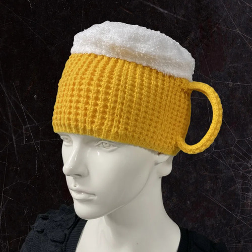 Caneca De Cerveja Beanie Hat Design