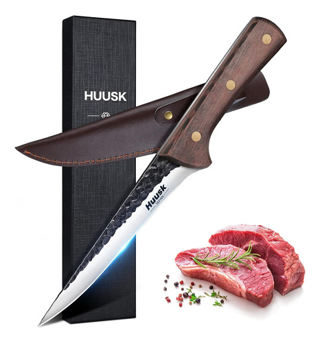 Cuchillo Para Cortar Carne Huusk Japonés Deshuesar 14 Cm