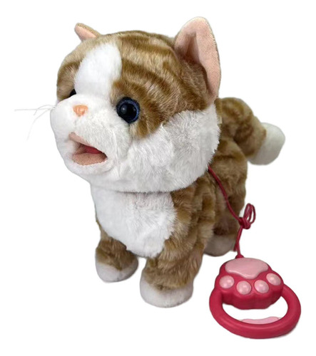 Gato Eléctrico, Encantador Juguete De Peluche, La Estilo C
