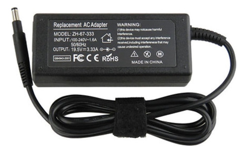 Cargador Para Hp Sleekbook 14 15 Envy 4 -6 19.5v 3.33a