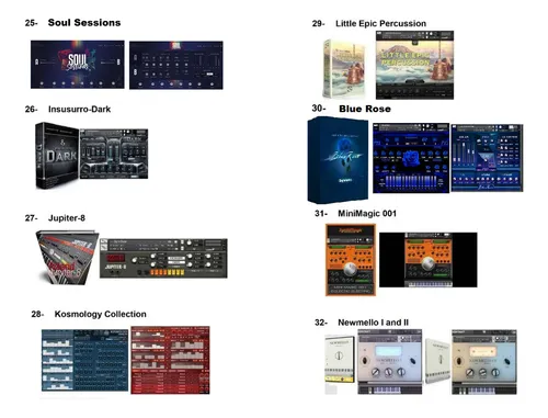 Librerias Kontakt 60 Instrumentos Virtuales Vol 3 D D 500 Gb (Usado)