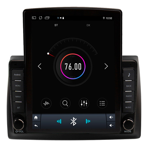 Multimídia Tesla Fiat Stilo 2+64gb Quadcore Carplay 9.7p