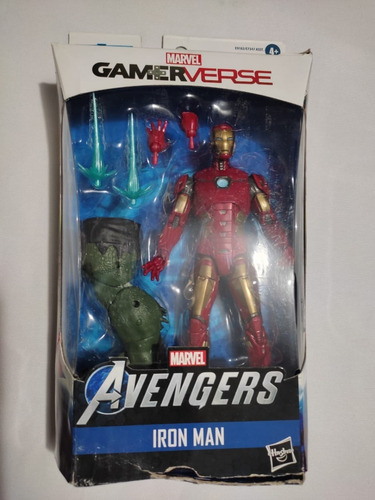 Imagen 1 de 5 de Iron Man Baf Abominacion Marvel Legends Gamerverse