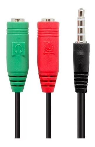 Cable Adaptador Spica 3,5mm Manos Libres Micrófono Auricular