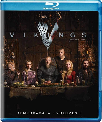 Vikingos Cuarta Temporada 4 Parte 1 Serie Bluray
