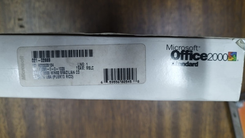 Microsoft Office 2000 Físico - Versão Brasileira