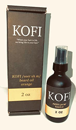 Kofi Beard Oil -seer Uh M- Naranja, Crecimiento Y Brillo