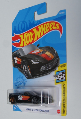 Hot Wheels Hw Speed Graphics 114/250 - Corvette C7 Z06 Conve