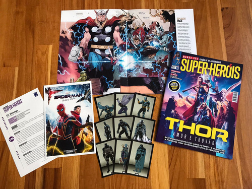 Revista Mundo dos Super-Heróis 137, de Editora Europa. Editorial Editora Europa Ltda., capa mole em português, 2022