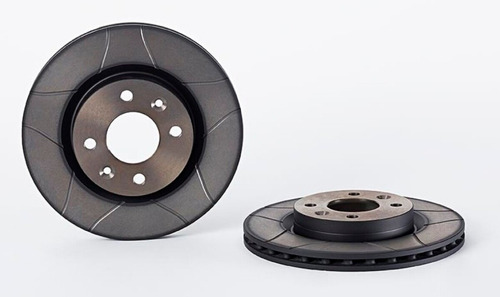 2 Discos Brembo Ranurados (d) Brembo Sandero 09/14