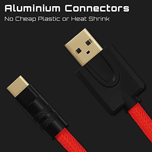 Cable De Aviador Coiled Usb-c De Hystar Para La Nhyl1