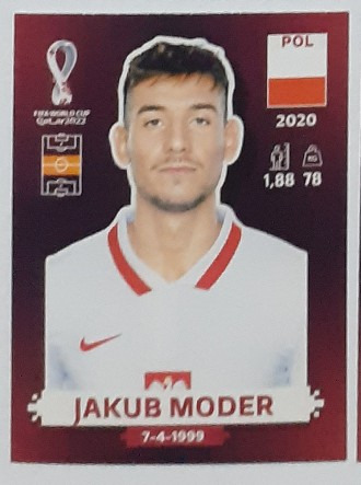 Figurita Mundial Qatar 2022 Moder Pol 14 Oryx Original