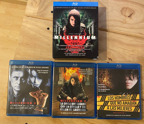 Millenium Trilogía Completa En Blu-ray