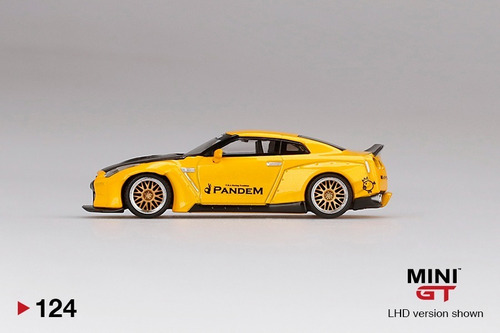 Imagem 2 de 4 de Nissan Gtr Liberty Walk - 1:64 - Mini Gt