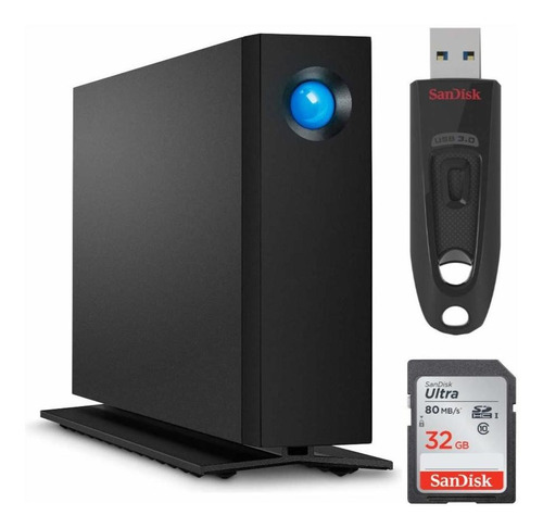 Lacie D2 Disco Duro Escritorio Externo Profesional Usb 3