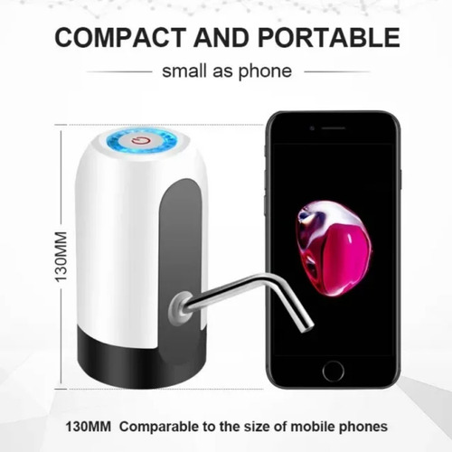 Imagen 8 de 8 de Dispensador De Agua Recargable Usb Electrico