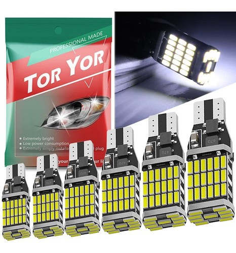 Bombilla Led Marcha Atra Xenonblanco Canbus Respaldo Luz