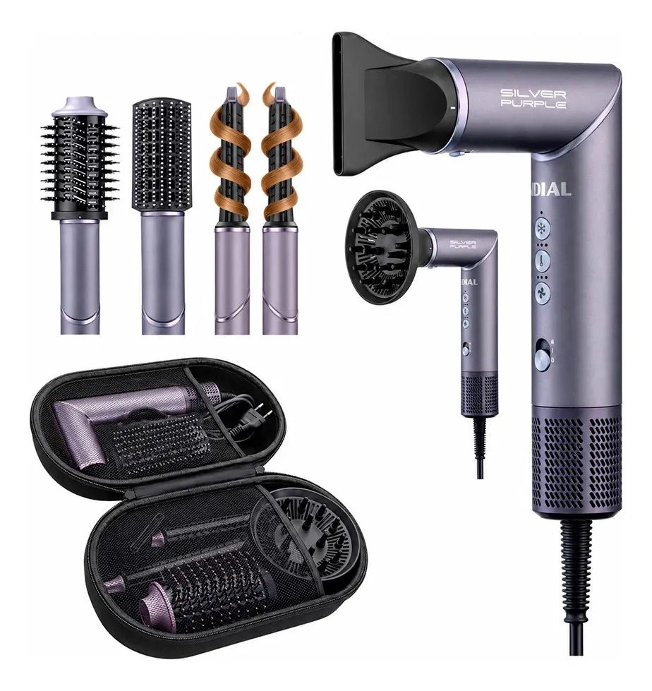 Secador Multifuncional 5 em 1 Mondial SM-01-BLDC-SP Roxo