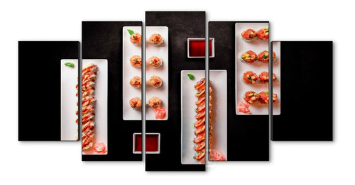 Cuadro Decorativo Moderno Sushi Comedor Cocina Jd-0757 Xl
