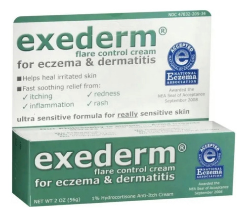 Exederm Crema Para Eczema Derm - g a $1696