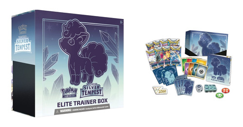 Juego De Cartas Pokémon Elite Trainer Sylver Tempest Origina