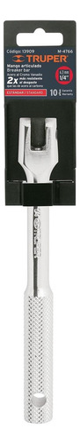 Mango Articulado De 1/4 5-3/4 X 13 Mm Truper 13909 Gris Gris