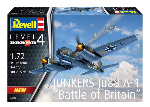 Revell Junkers Ju88 A-1 04972 1/72 Rdelhobby Mza