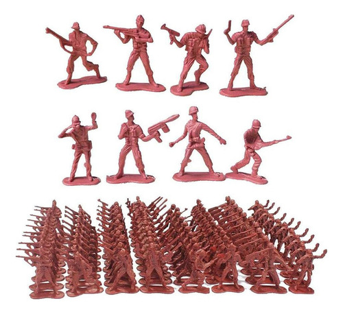 100 Piezas 4.5cm Mini Estatua De De Figrua De Acción Hombre