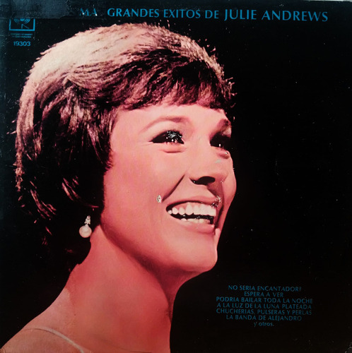 Los Más Grandes Éxitos De Julie Andrews Lp 