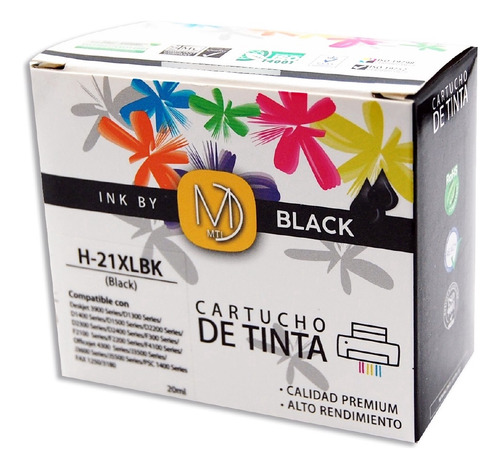 Cartucho Alternativo Para 21xl F380 4180 1410 D1360 21 Xl