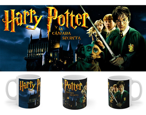 Rnm-0289 Taza Tazon Harry Potter Y La Cámara Secreta