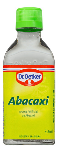 Aroma Artificial Abacaxi Dr. Oetker Frasco 30ml