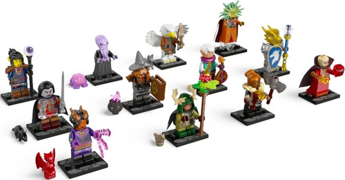 Go Minifiguras: Sri Dungons & Dragons Complta