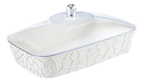 Servir Bandeja Con Tapa Portátil De 36.8cmx24.3cmx16.1cm